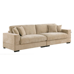 Callie 3-pers sofa 300 cm - Karamel