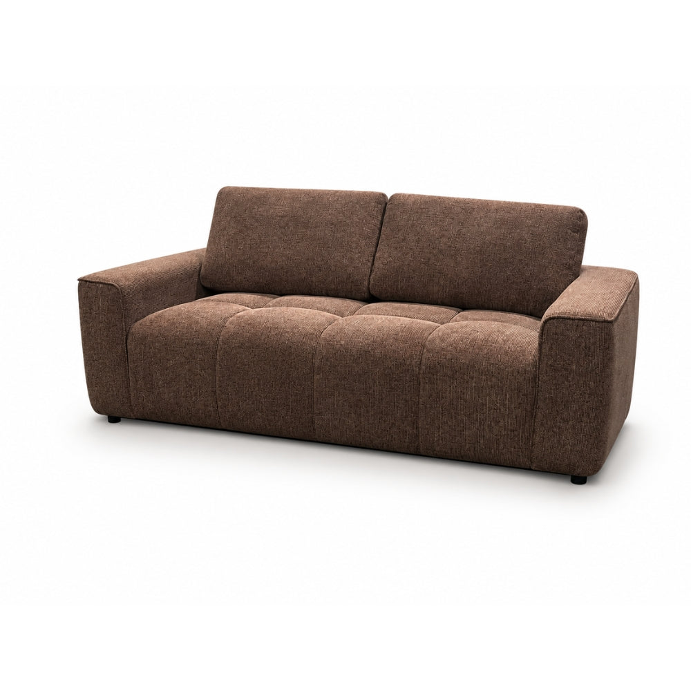 Maui 220 cm Sofa Inkl. Puf - Brun