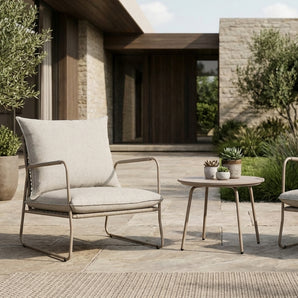 Elvheim Loungesæt inkl. bord - Beige