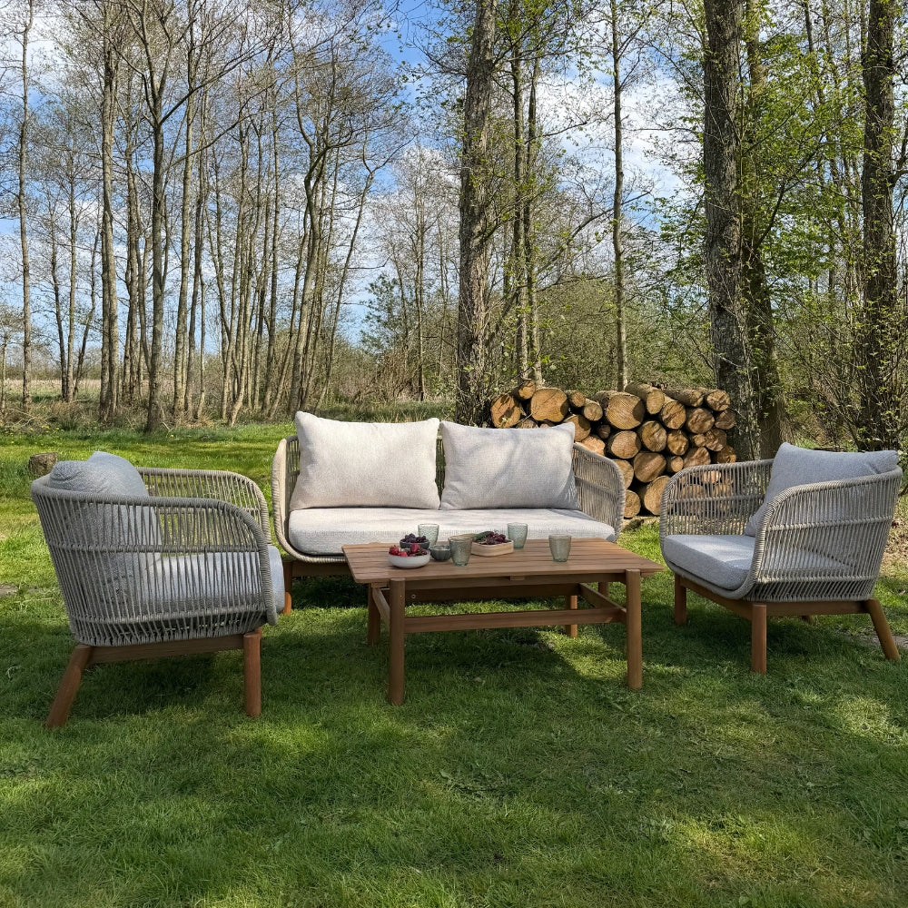 Tokheim 4-pers. Loungesæt - Beige Reb