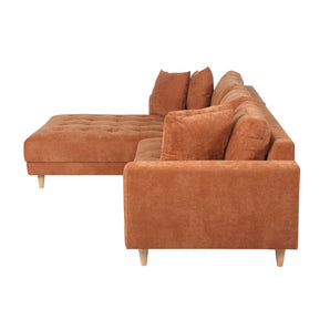 Milo Sofa - Vendbar Chaiselong 283 cm - Rust