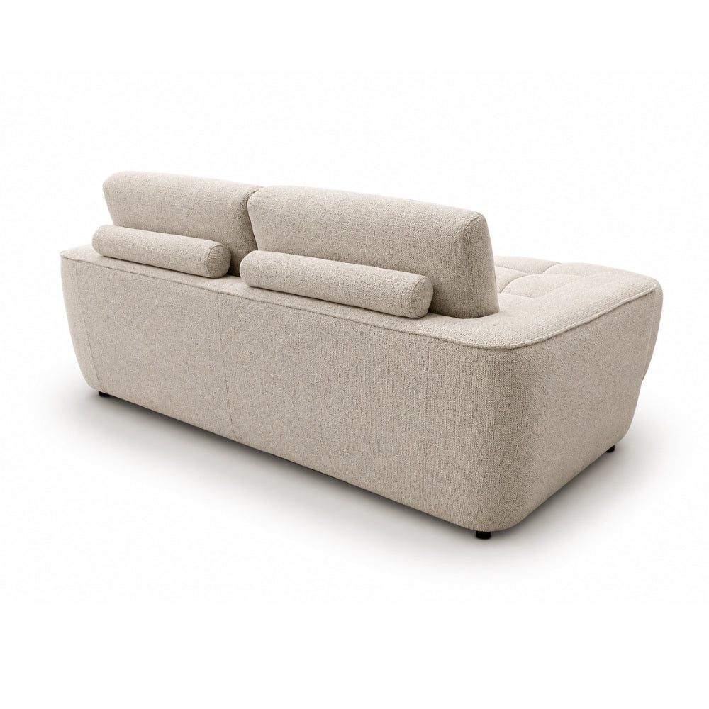 Maui 220 cm Sofa Inkl. Puf - Beige