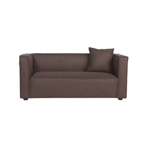 Elias Børnesofa 115 cm - Brun Stof