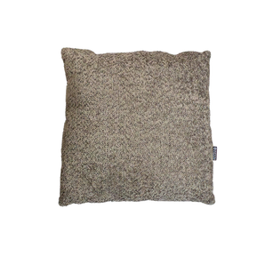 Pyntepude i grå boucle - 45 x 45 cm