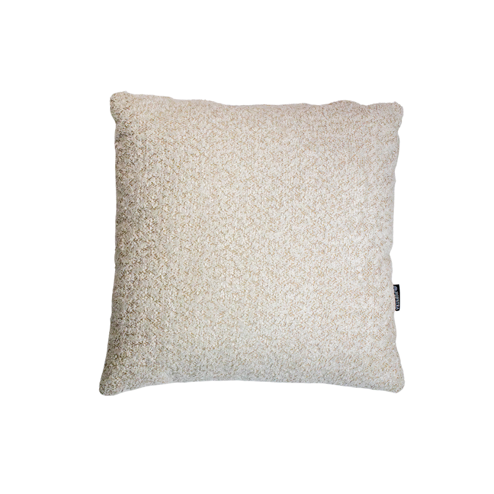 Pyntepude i Beige Boucle- 45 x 45 cm