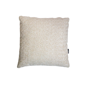 Pyntepude i beige boucle- 45 x 45 cm