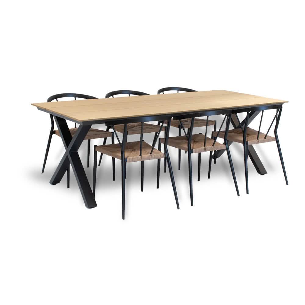Belmonte Havestol - Natur Rattan
