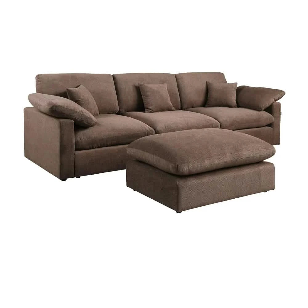 Stofprøve - Alva sofa i Brun