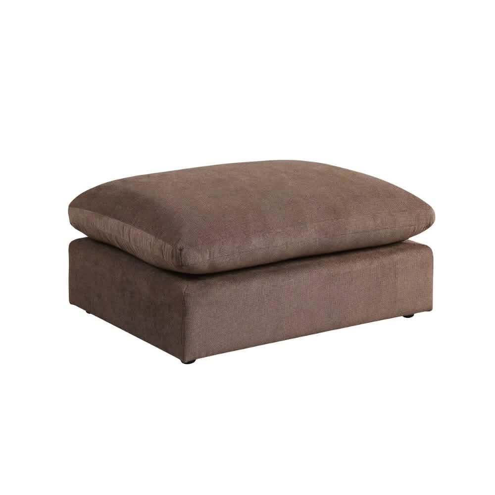 Alva Cloudsofa 2-pers. inkl. puf - Brun
