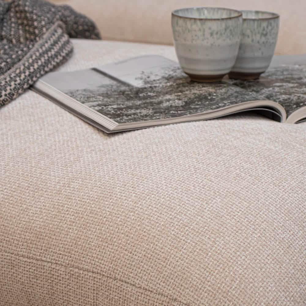 Alva Cloudsofa 2-pers. inkl. puf - Beige