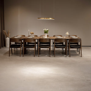 Arko Plankebord m. Tillægspalder i Smoked Eg - 220 cm