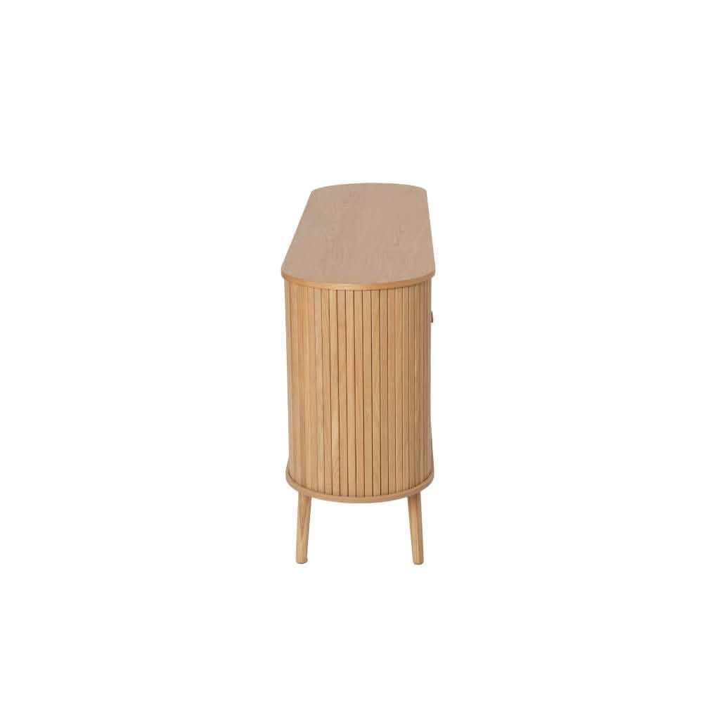 Asta Jalousiskab i Natur Eg - 160 cm