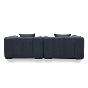 Bora Sofa i Blå - Venstrevendt - 240 cm