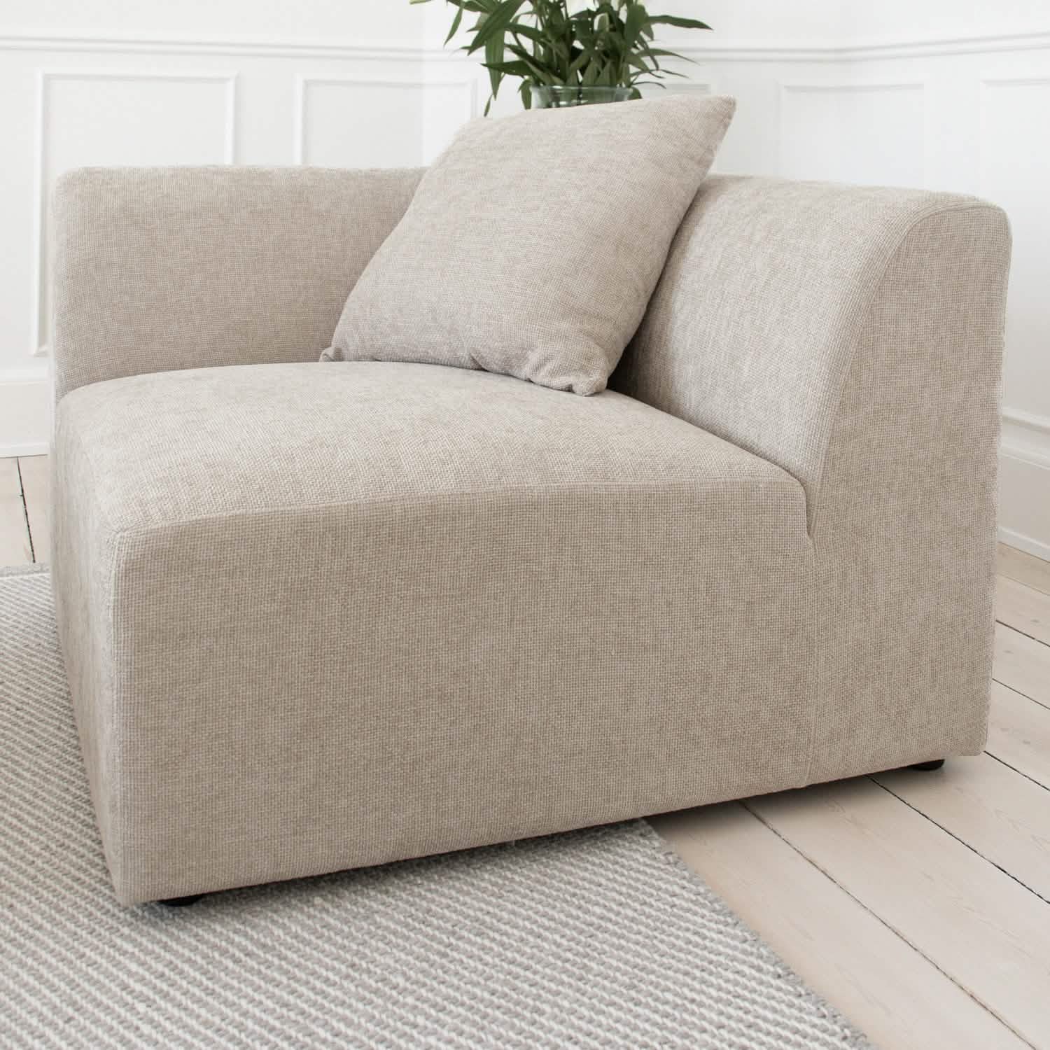 Balder Hjørnemodul - Beige