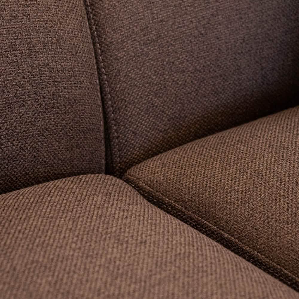 Balder 2-personers Sofa m. Puf - Brun