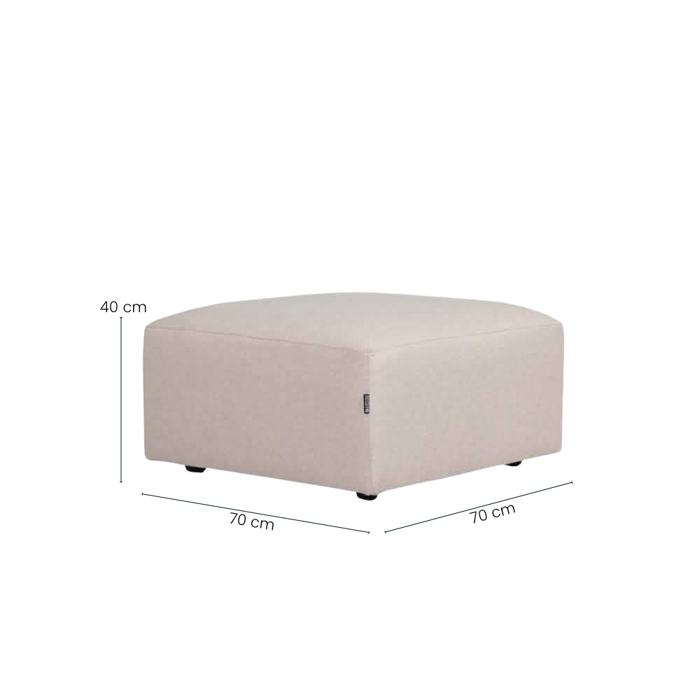 Balder Puf - Beige