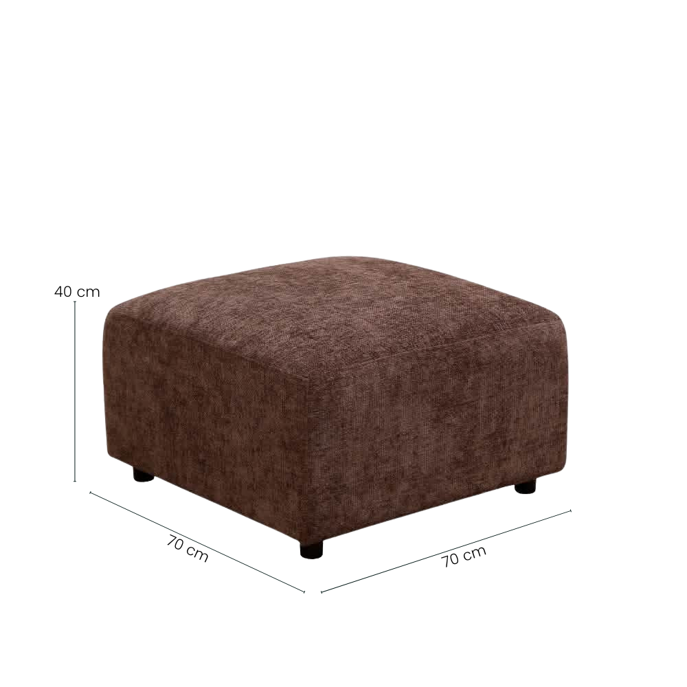 Balder Puf - Brun