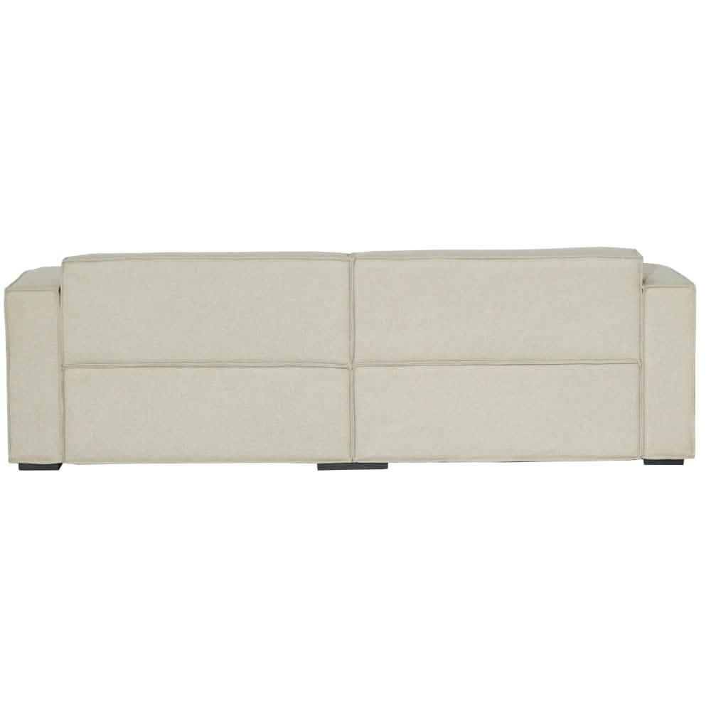 Balu Sofa - Beige Lumos inkl. Puf - 240 cm