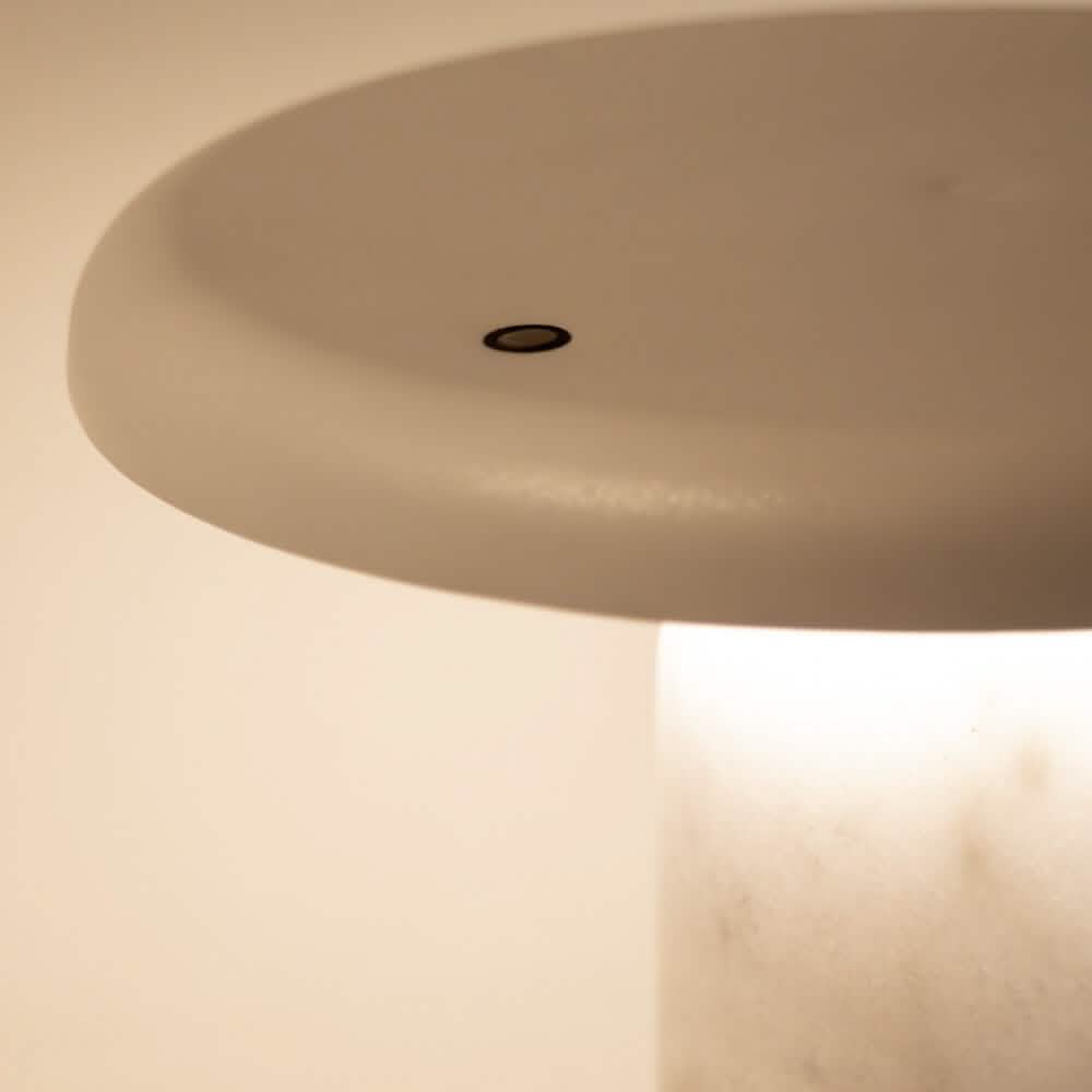 Bello Bordlampe - Hvid Marmor