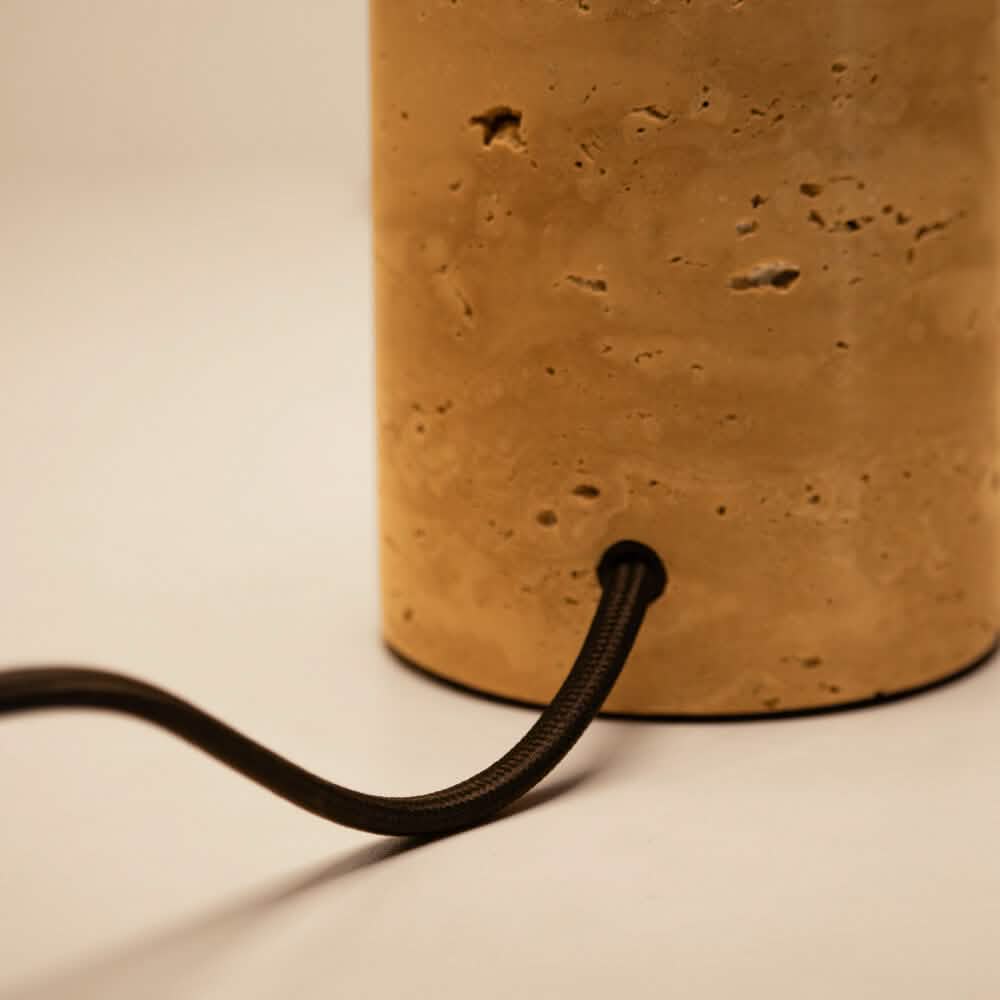 Bello Bordlampe - Beige Sten