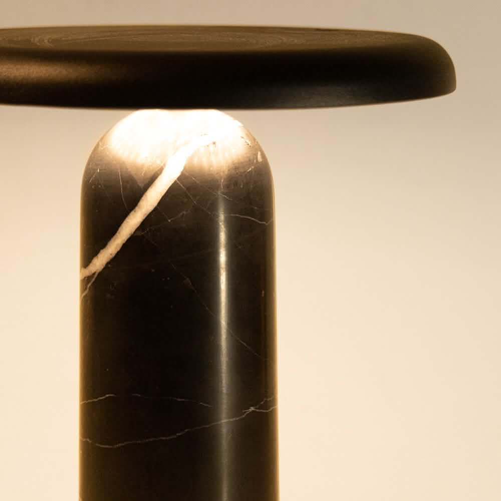 Bello Bordlampe - Sort Marmor
