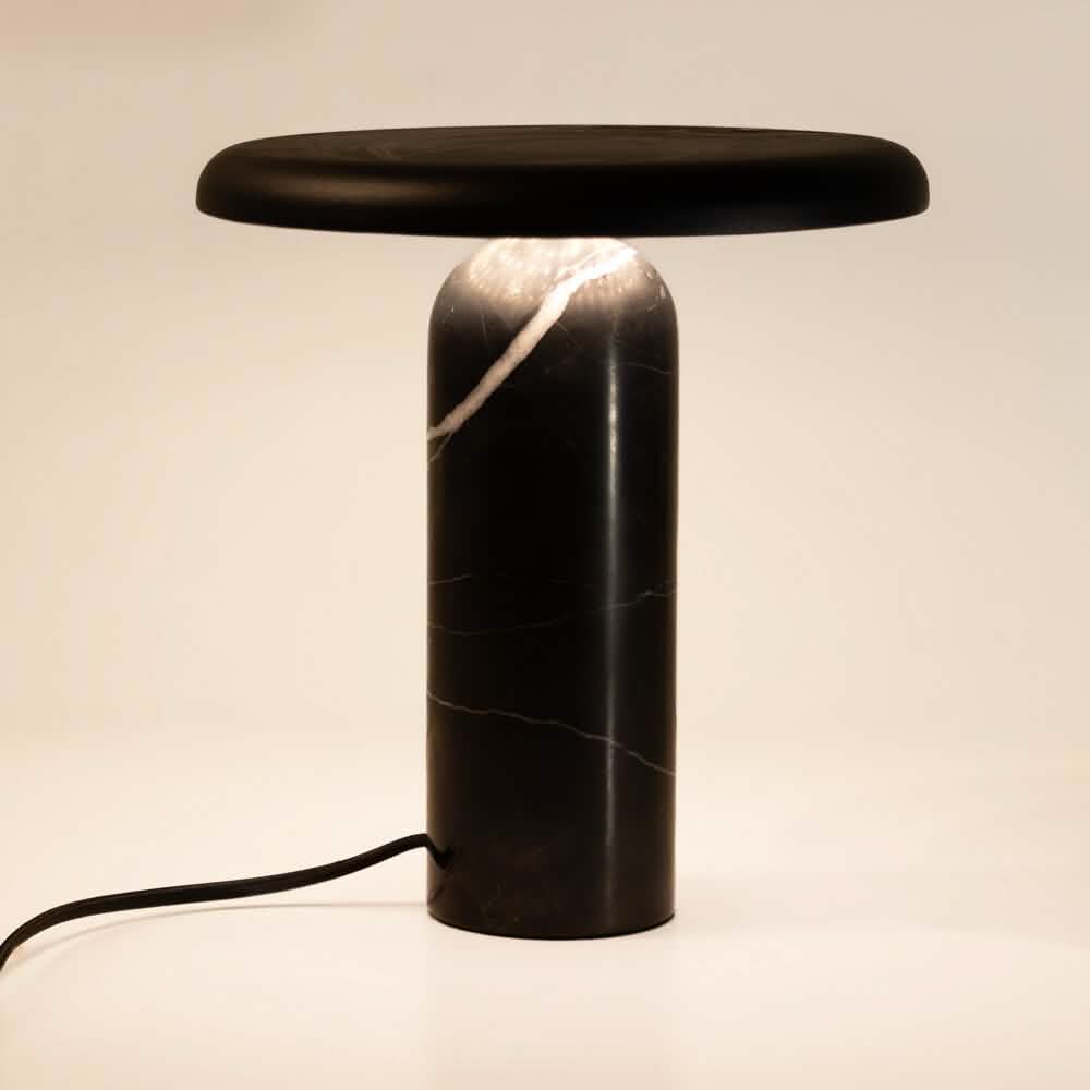 Bello Bordlampe - Sort Marmor