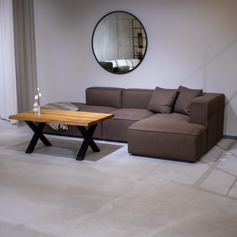 Benne Modulsofa - Venstrevendt - Mokka