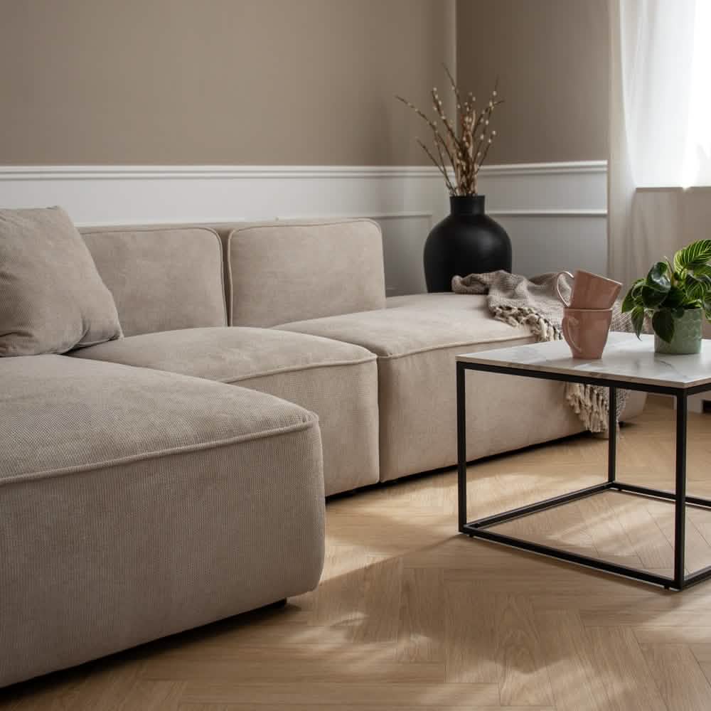 Benne Modulsofa - Venstrevendt - Beige