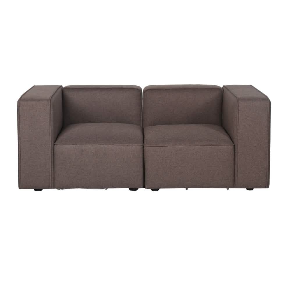 Benne 2-pers. Modulsofa - Mokka