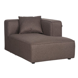 Benne Højre Chaiselongmodul - Mokka