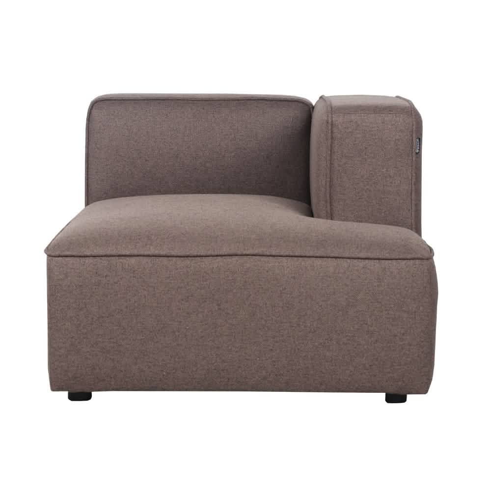 Benne Højre Chaiselongmodul - Mokka