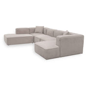 Benne U-modulsofa - Højrevendt - Beige