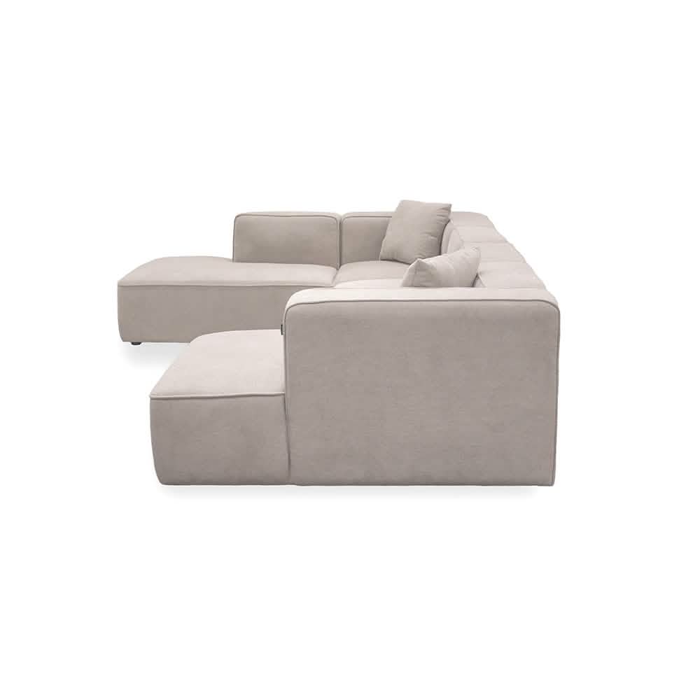 Benne U-modulsofa - Højrevendt - Beige