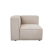 Benne Venstre Hjørnemodul - Beige
