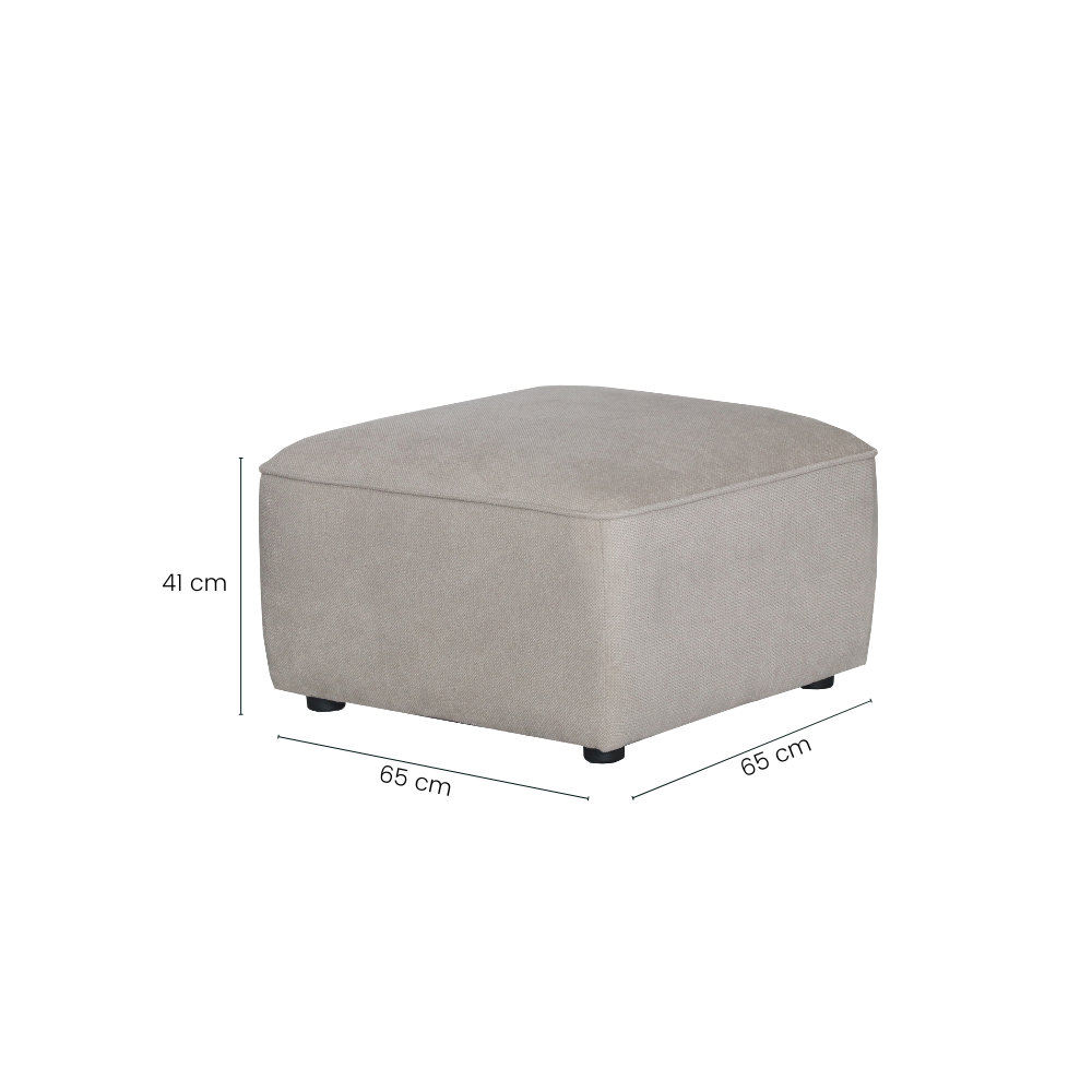 Benne Puf - Beige