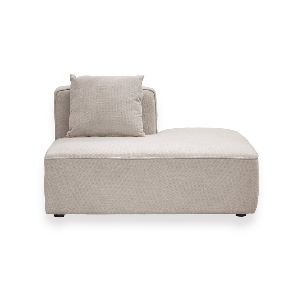Benne 2-pers. Modulsofa m. Open-end - Højrevendt - Beige