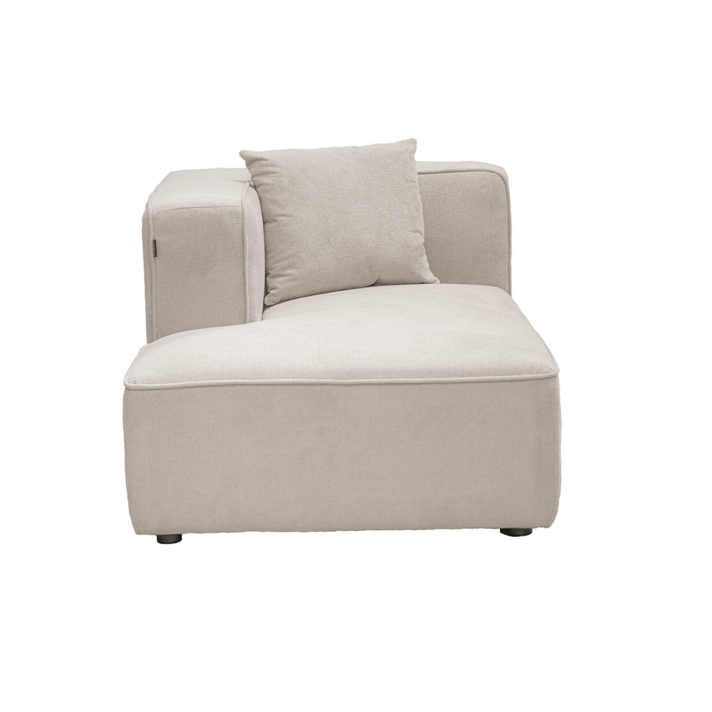 Benne 2-Pers. Open-end m. Chaiselong - Venstrevendt - Beige
