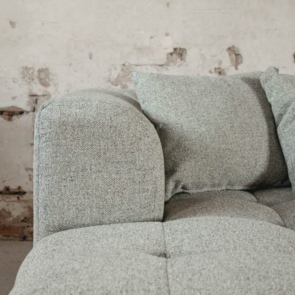 Bora Sofa i Olivengrøn - Højrevendt - 240 cm