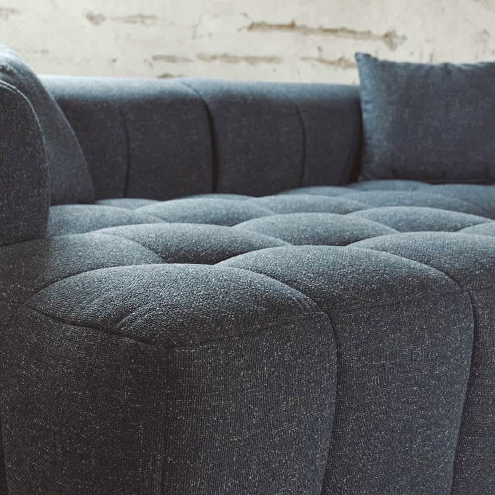 Bora Sofa i Blå - Venstrevendt - 240 cm