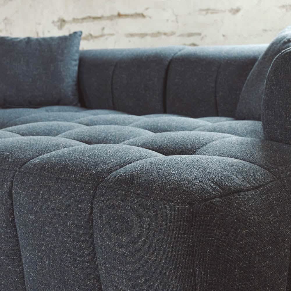 Bora Sofa i Blå - Højrevendt - 240 cm