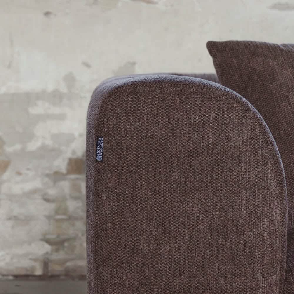 Bora Sofa - Brun - Højrevendt - 240 cm