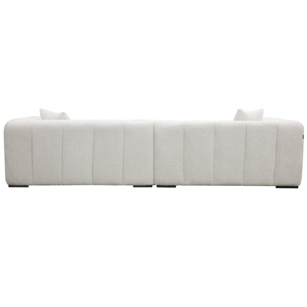 Bora Sofa i Beige Boucle - 300 cm