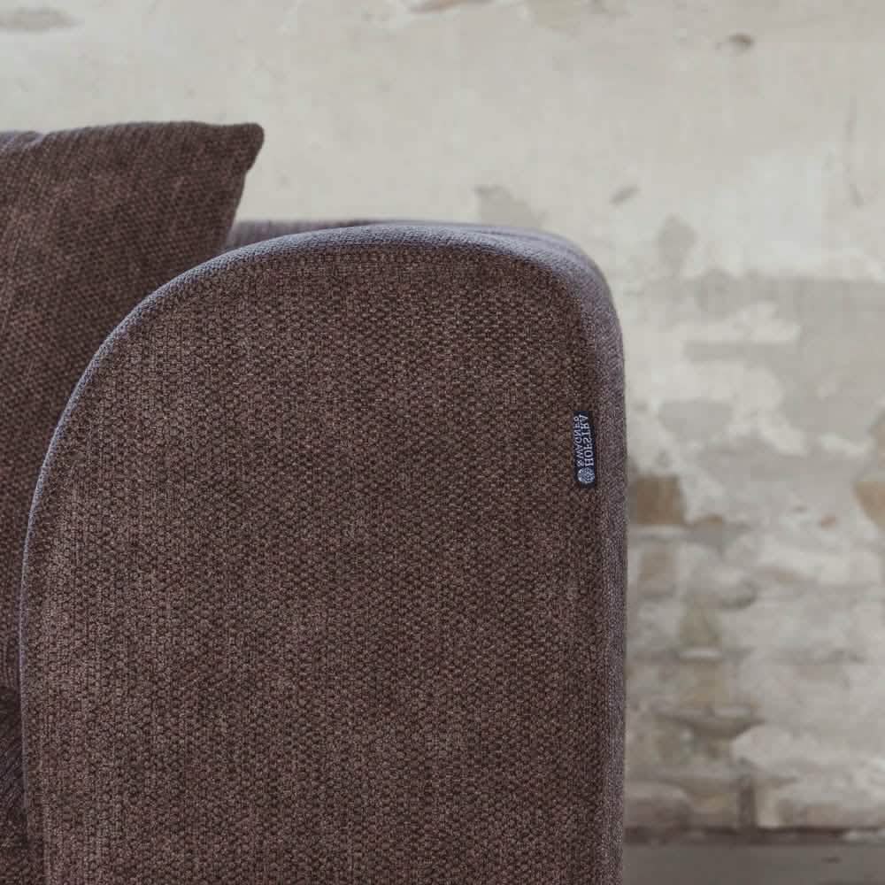 Bora Sofa - Venstrevendt - 240 cm - Brun