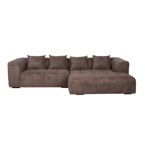 Bora Sofa i Brun XL - Højrevendt - 300 cm