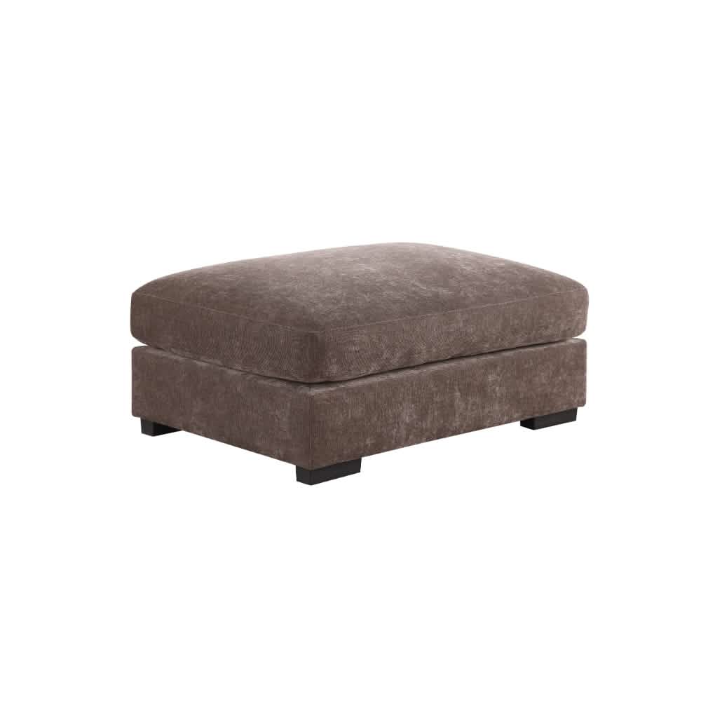 Callie 2,5-Pers. Sofa m. Puf - 260 cm - Brun