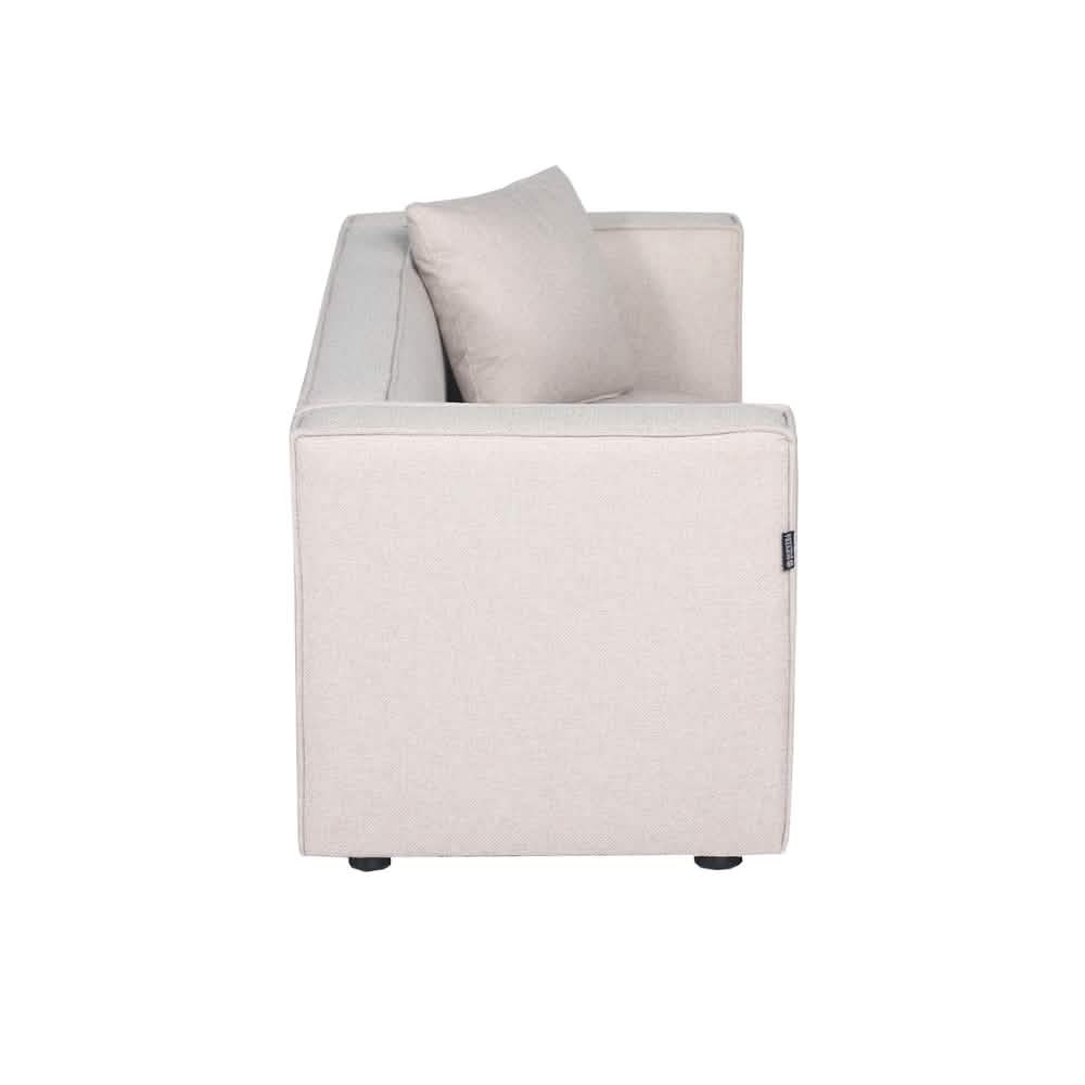 Elias Børnesofa 115 cm - Beige Stof