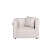 Elias Børnestol 60 cm - Beige Stof