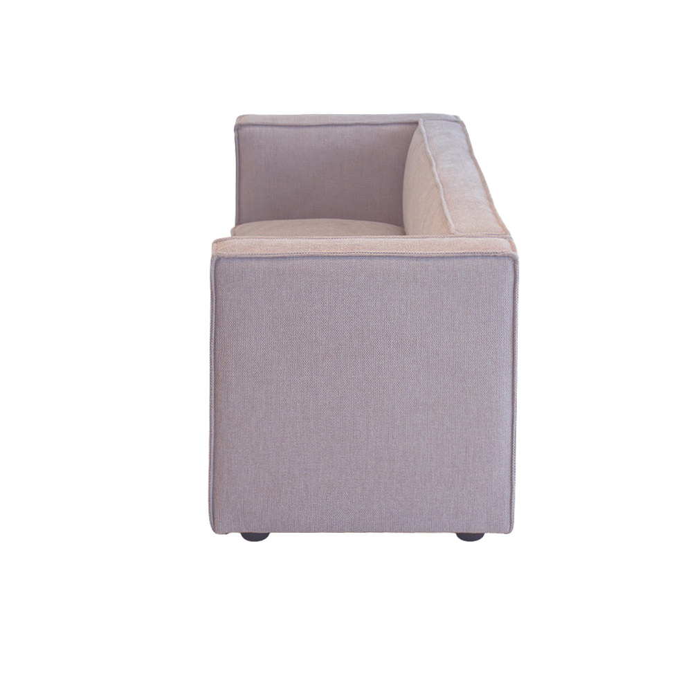 Elias Børnesofa 115 cm - Rosa
