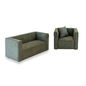 Elias Børnesofa inkl. stol - Grøn