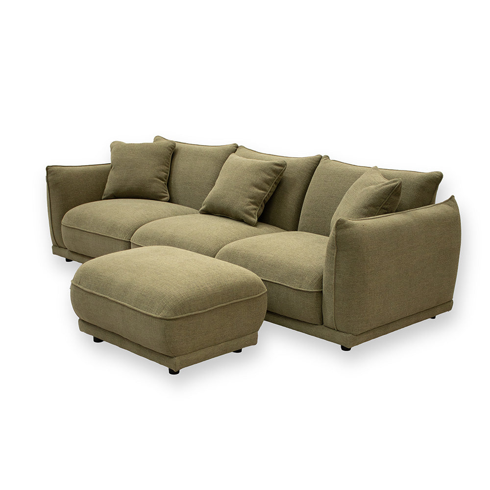 Elliot 3-Pers. Sofa - Grøn